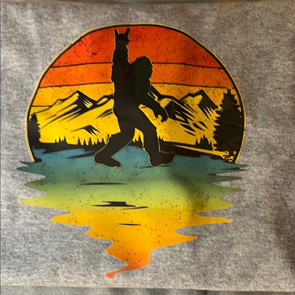 Bigfoot Sunset Graphic Tee
